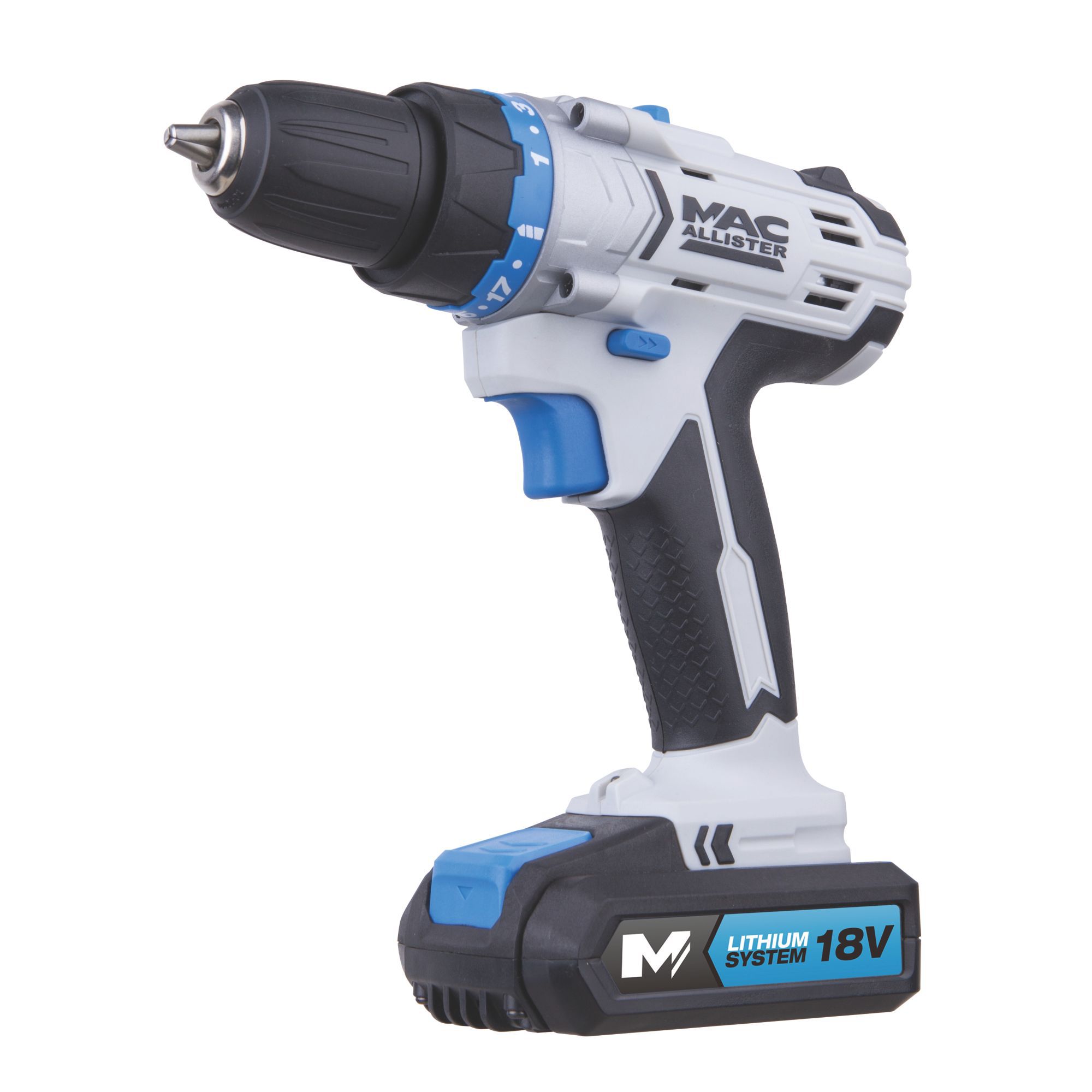 Mac Allister 18V 1.5Ah Li-ion Cordless Drill driver MSDD18-Li-2 | Compare The Build