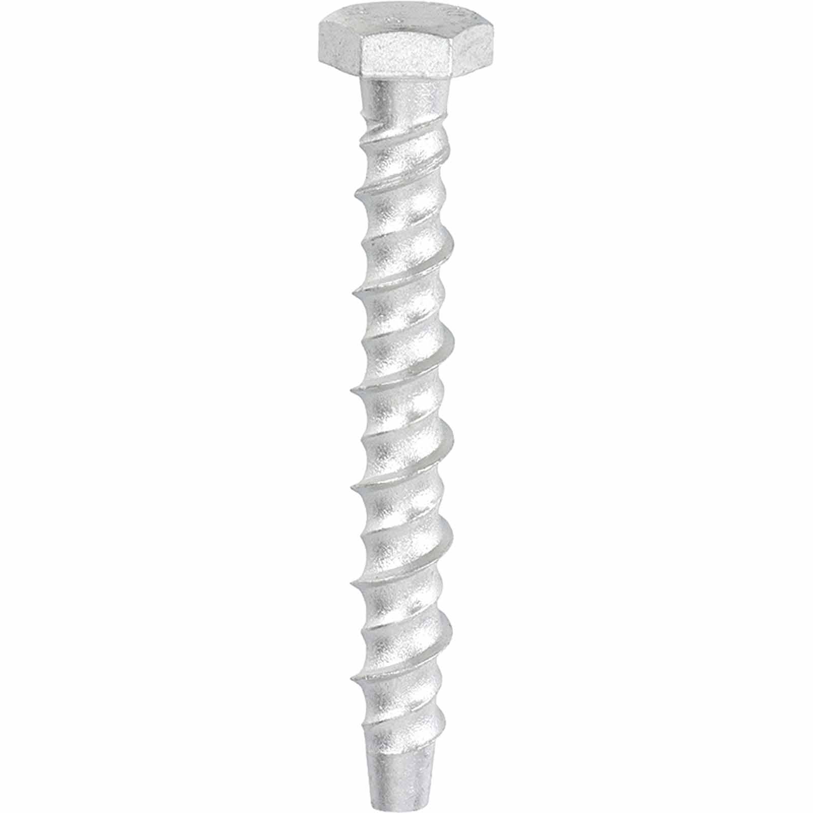 Multi Fix Bolt Hex Head Concrete Screws 6mm 75mm Pack of 100 Price Comparisons | Compare The Build