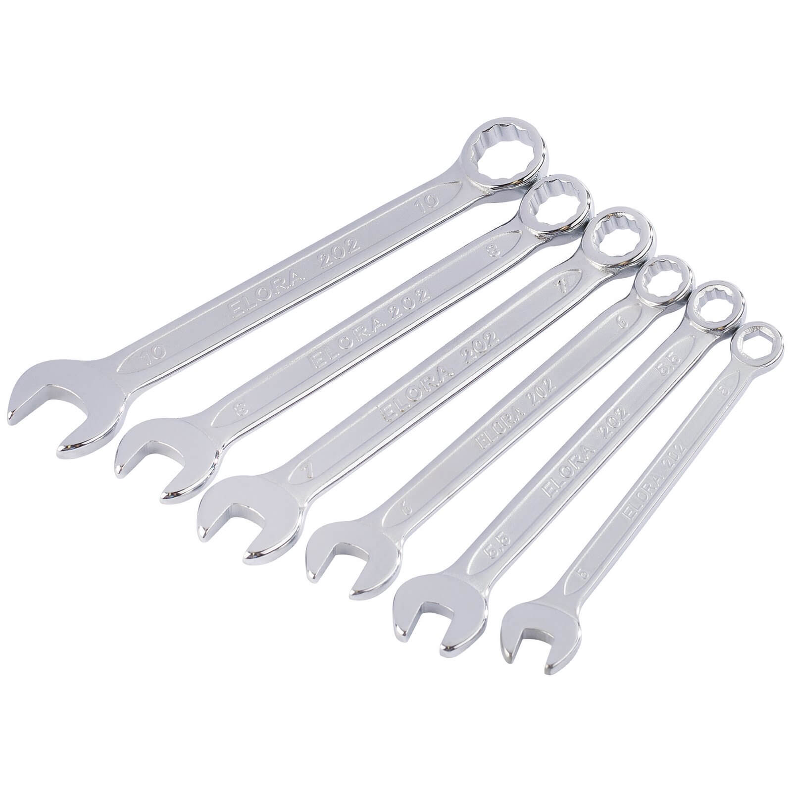 Elora 6 Piece Midget Combination Spanner Set Price Comparisons | Compare The Build