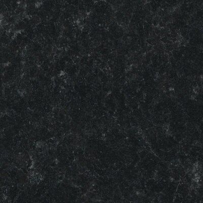 38mm Lima Matt Black Granite Effect Laminate Square Edge Kitchen Worktop, (L)3000mm Price Comparisons | Compare The Build