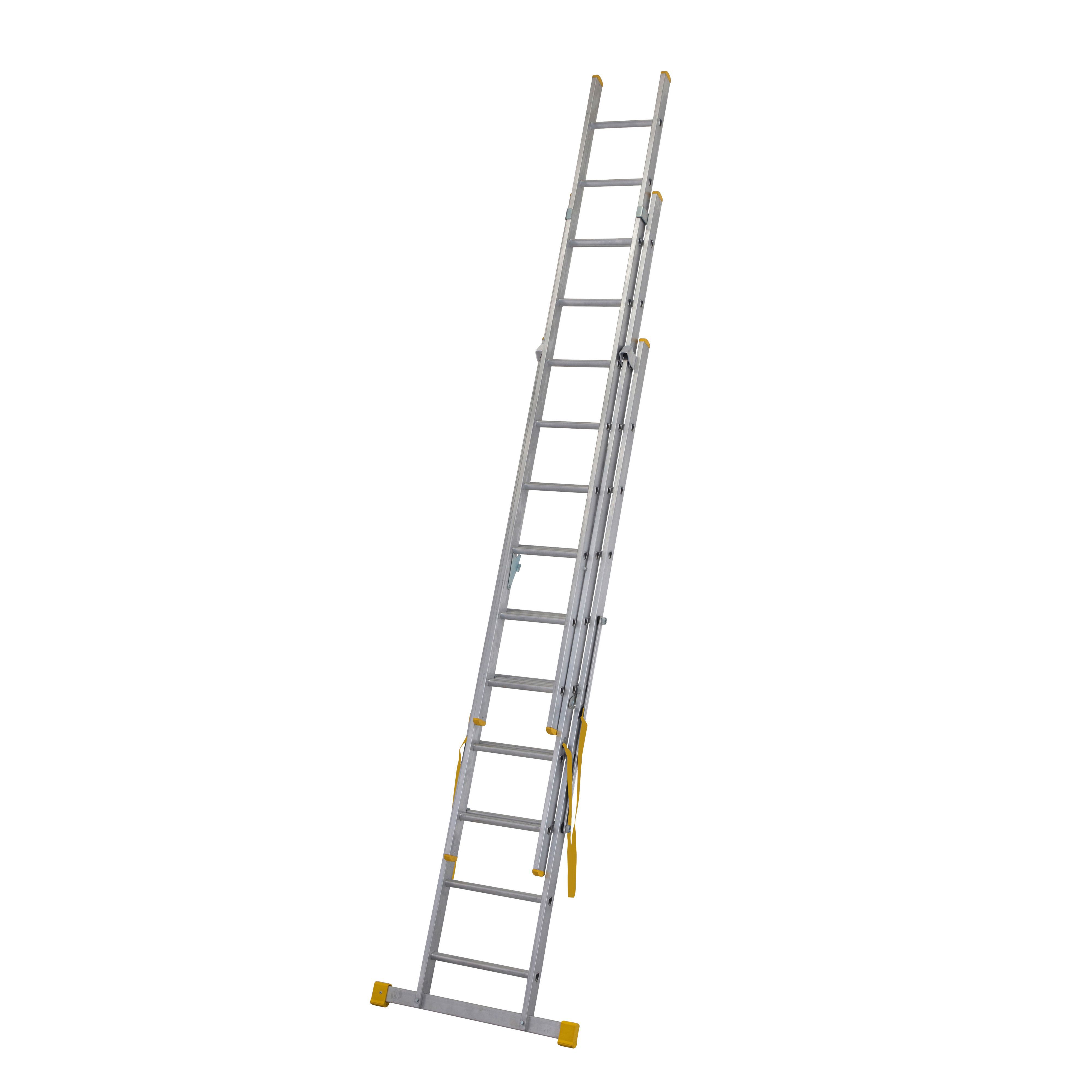 Werner Triple Extension Plus 4-Way 30 Tread Combination Ladder | Compare The Build