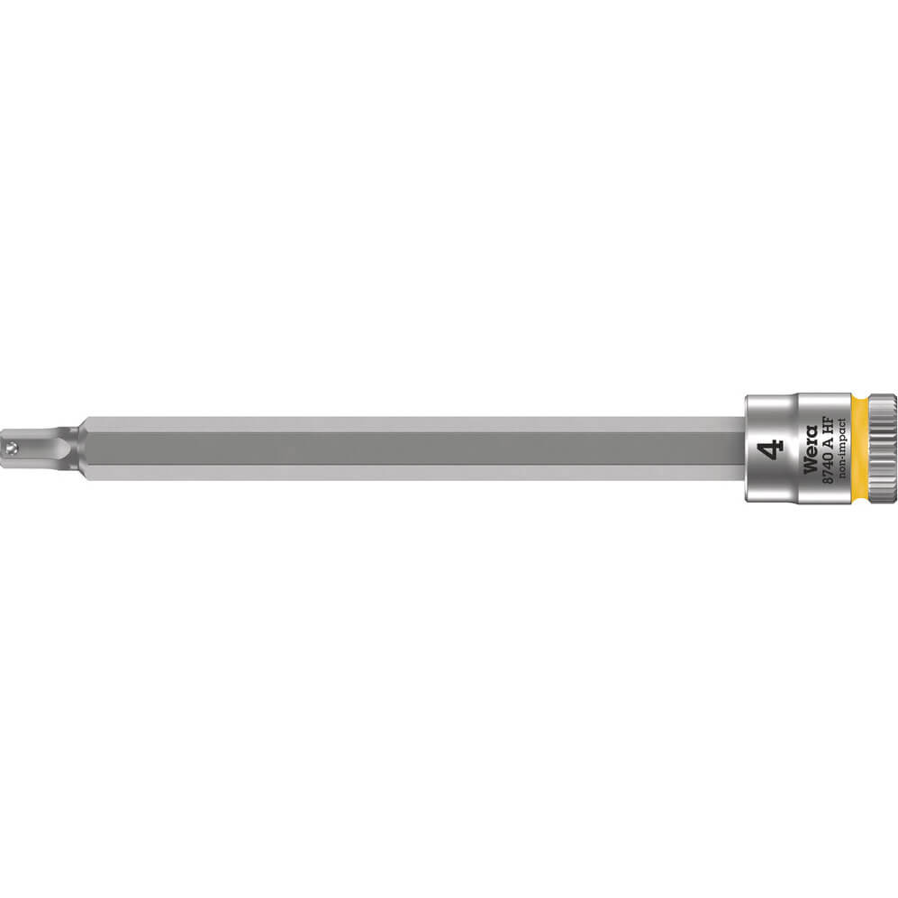 Wera 8740 A HF Zyklop 1/4" Drive Long Hexagon Socket Bit Metric 1/4" 4mm Price Comparisons | Compare The Build