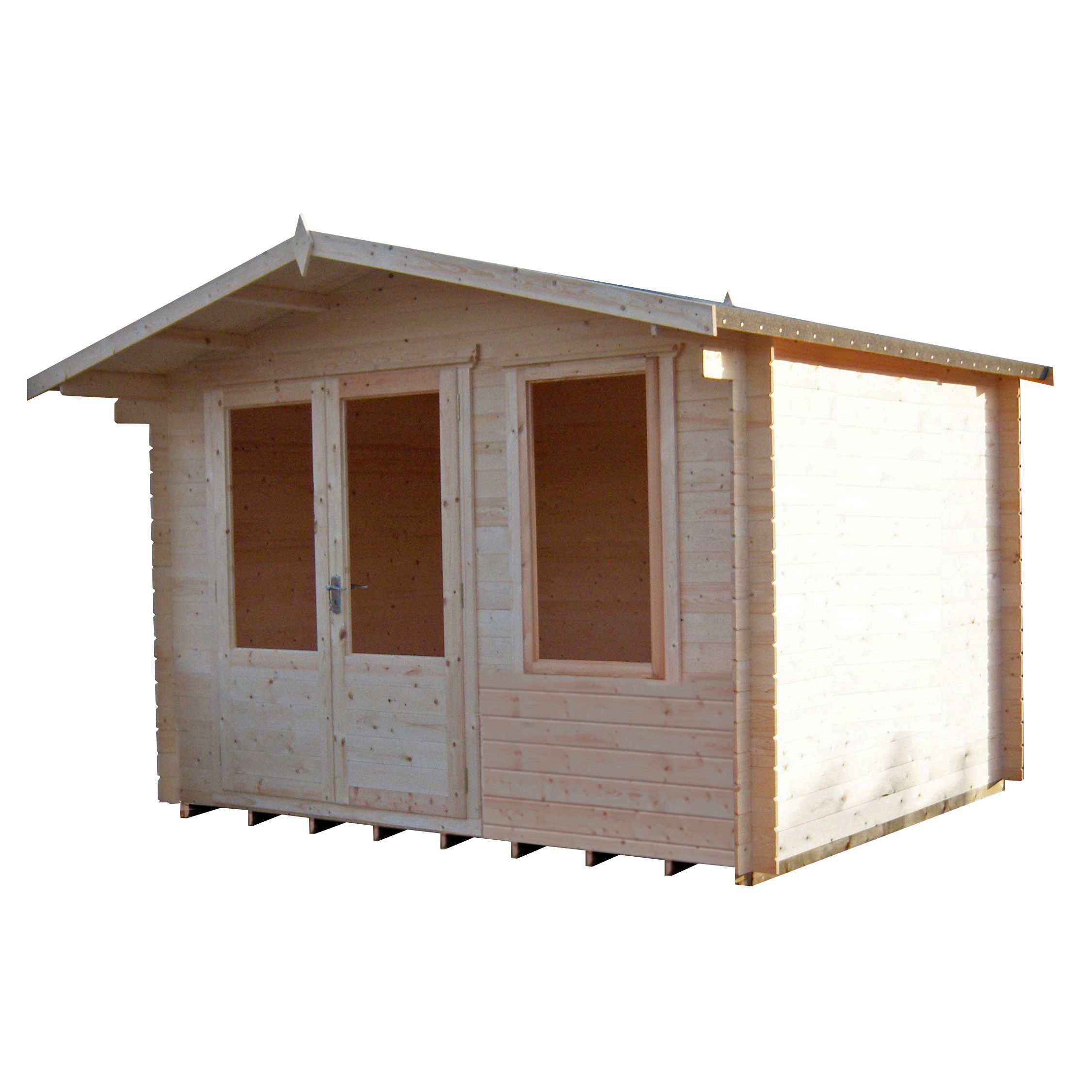 Shire Berryfield 11X10 Apex Tongue & Groove Wooden Cabin Price Comparisons | Compare The Build