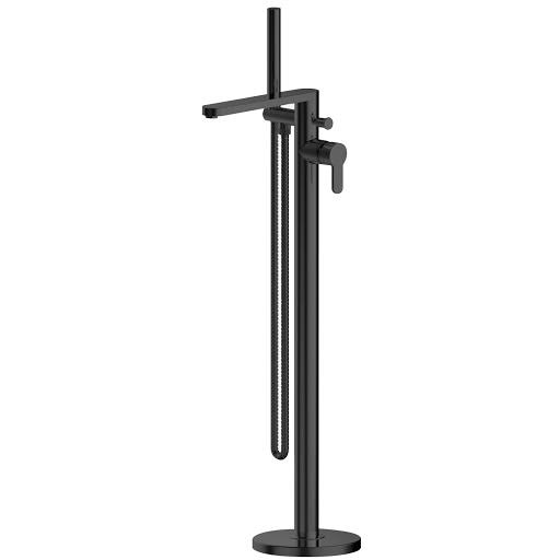 Merano Arvan Freestanding Bath Filler & Shower Mixer Tap - Matt Black Price Comparisons | Compare The Build