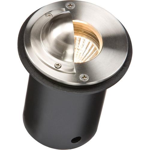 KnightsBridge Round Stainless Steel Walkover Light with Half Lip Price Comparisons | Compare The Build