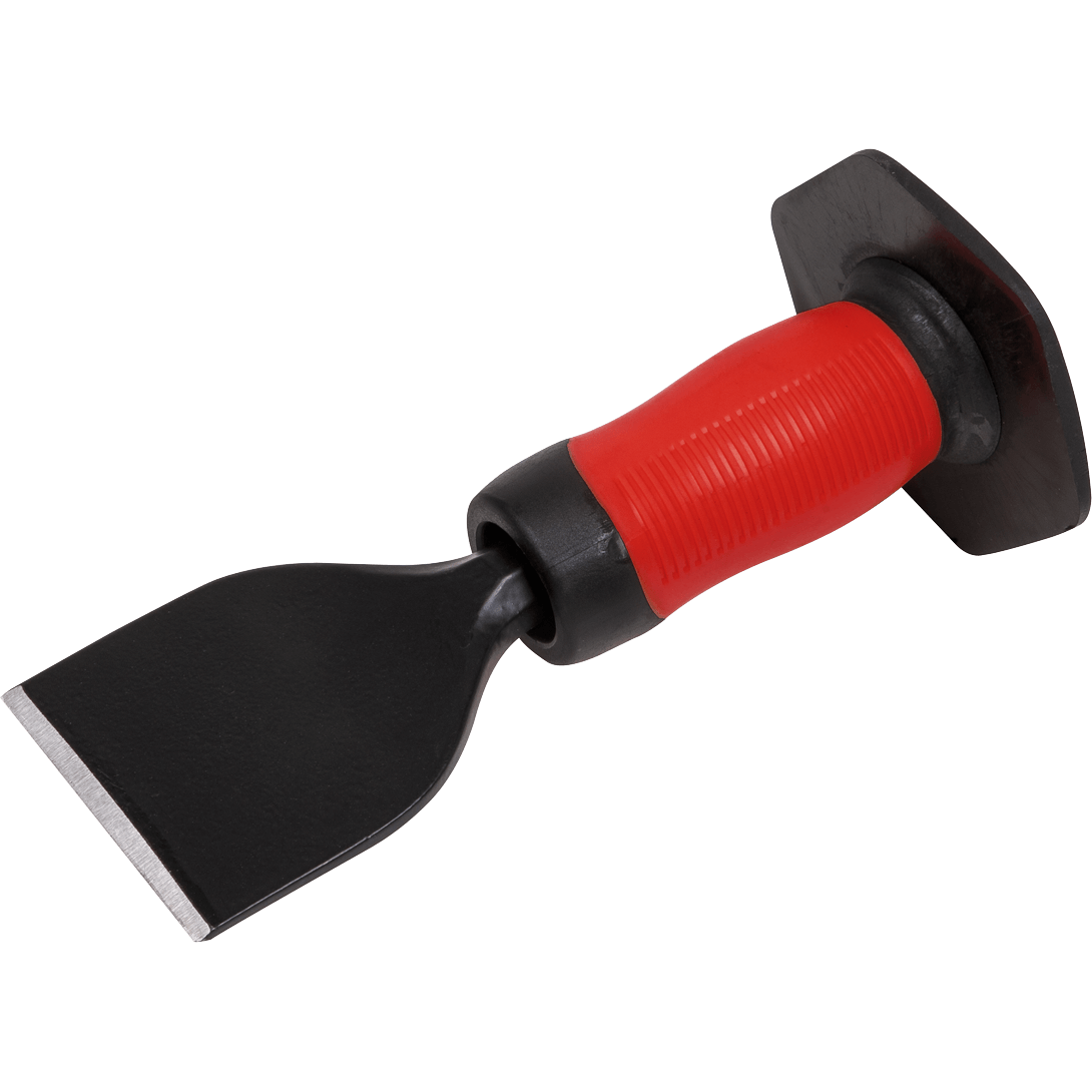 Sealey Brick Bolster Chisel and Grip Guard 75mm 225mm Price Comparisons | Compare The Build