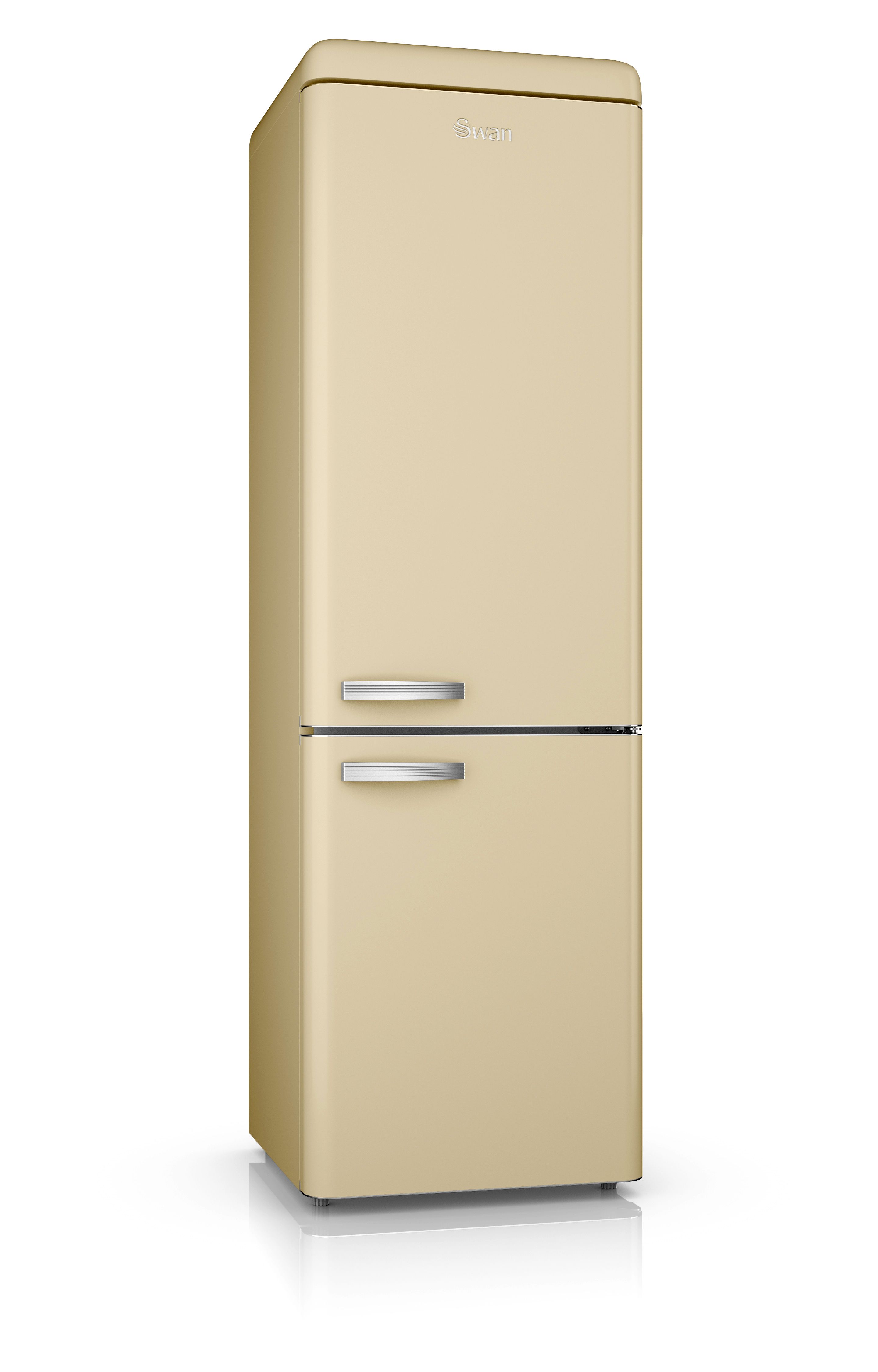 Swan Sr11020Fcn Cream Freestanding Fridge Freezer Price Comparisons | Compare The Build