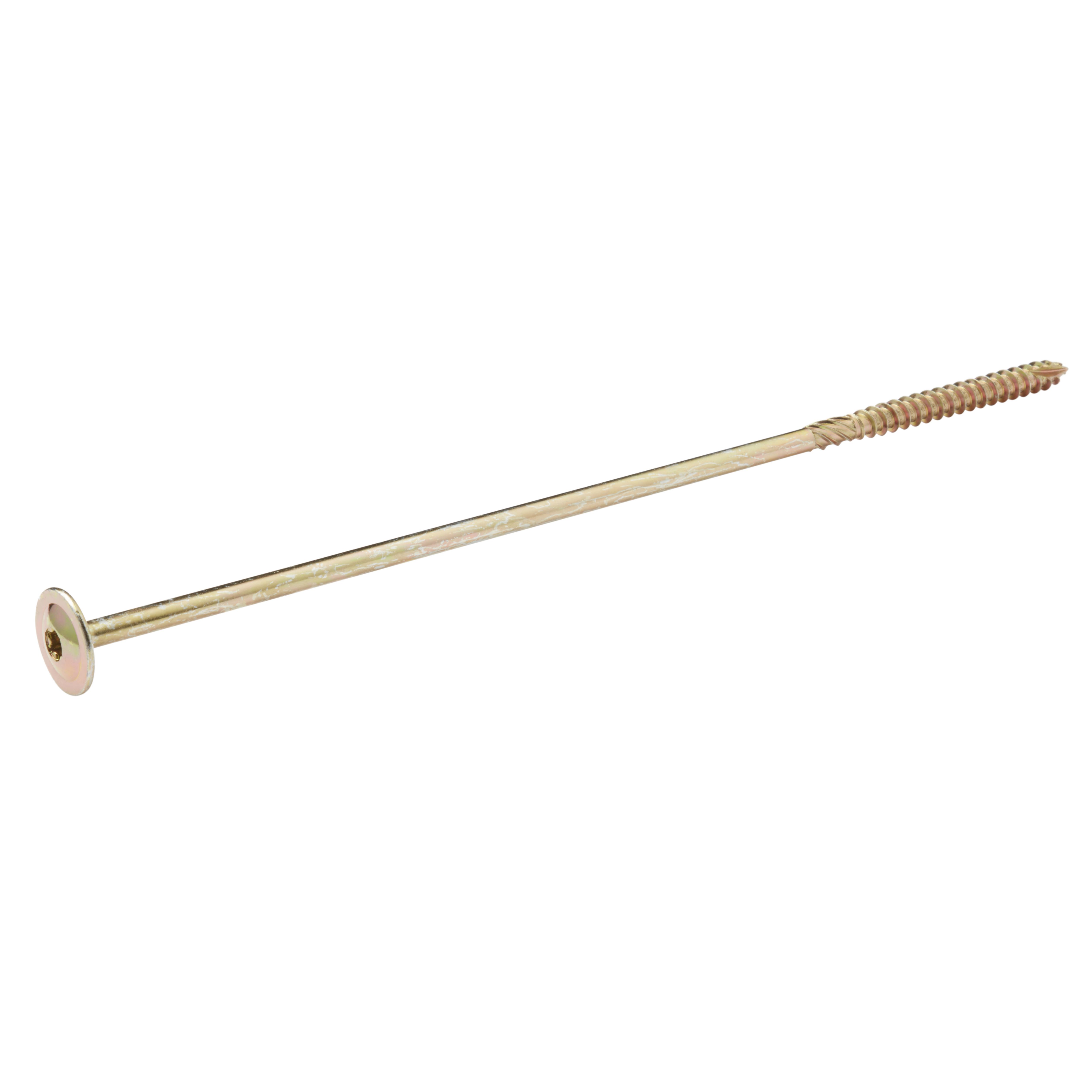 Diall Wafer Yellow-Passivated Carbon Steel Screw (Dia)8mm (L)280mm Price Comparisons | Compare The Build