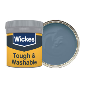 Wickes Tough & Washable Matt Emulsion Paint Tester Pot - Turkish Blue No.941 - 50ml | Compare The Build