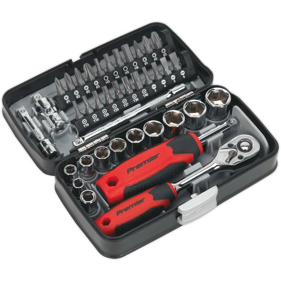 Sealey 38 Piece 1/4" Drive Bit and Socket Set 1/4" Price Comparisons | Compare The Build