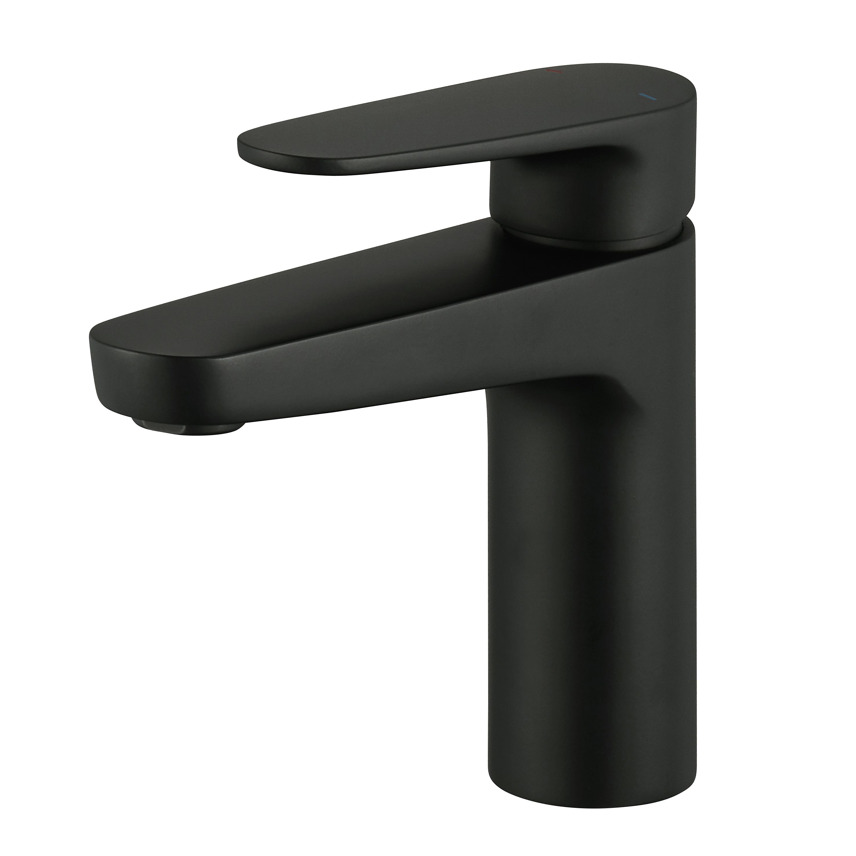 GoodHome Cavally 1 Lever Matt Black Modern Basin Mono Mixer Tap Price Comparisons | Compare The Build