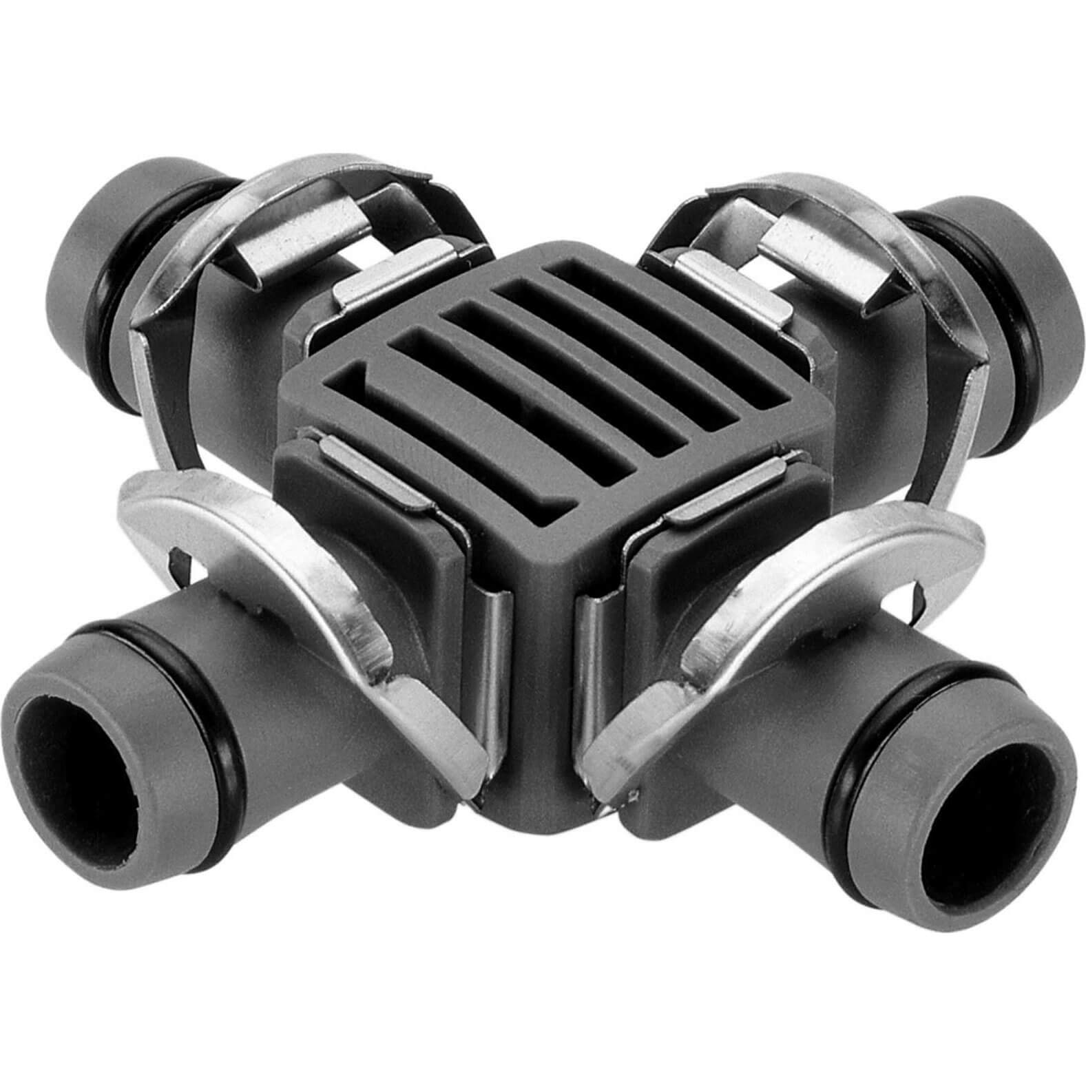 Gardena MICRO DRIP 4 Way Coupling 1/2" / 12.5mm Pack of 1 Price Comparisons | Compare The Build