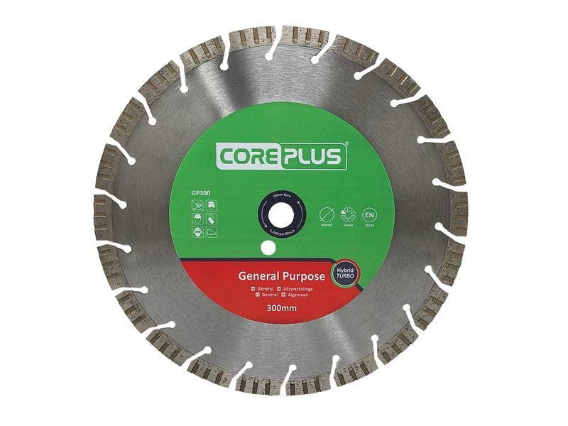 CorePlus CORDBGP300 GP300 General-Purpose Hybrid Turbo Diamond Blade 300mm Price Comparisons | Compare The Build