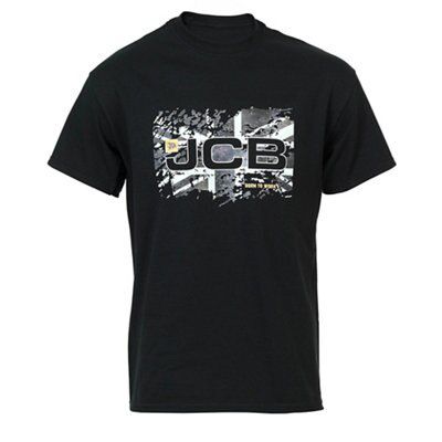 Jcb Heritage Black T-Shirt Large Price Comparisons | Compare The Build