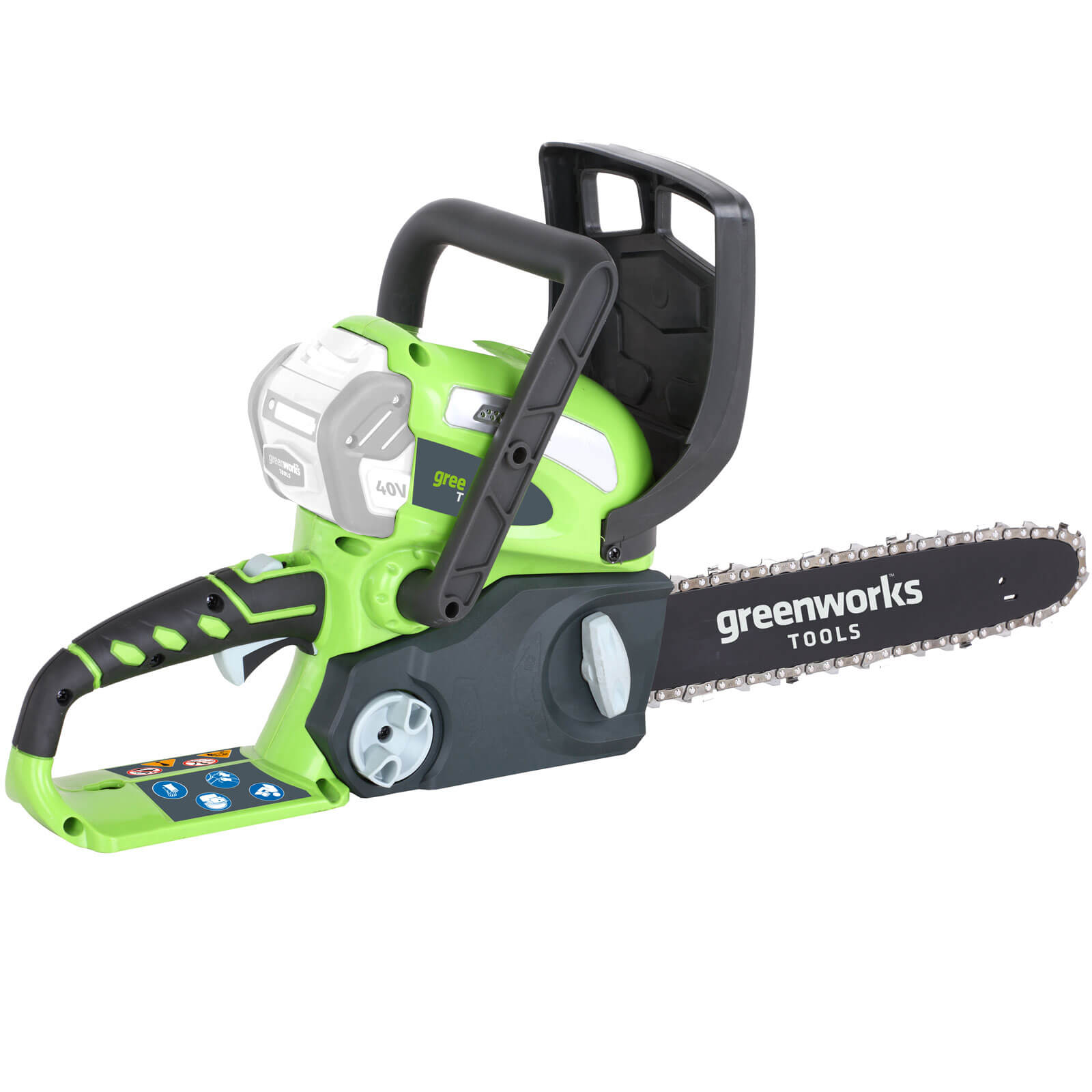 Greenworks G40CS30 40v Cordless Chainsaw 300mm No Batteries No Charger Price Comparisons | Compare The Build