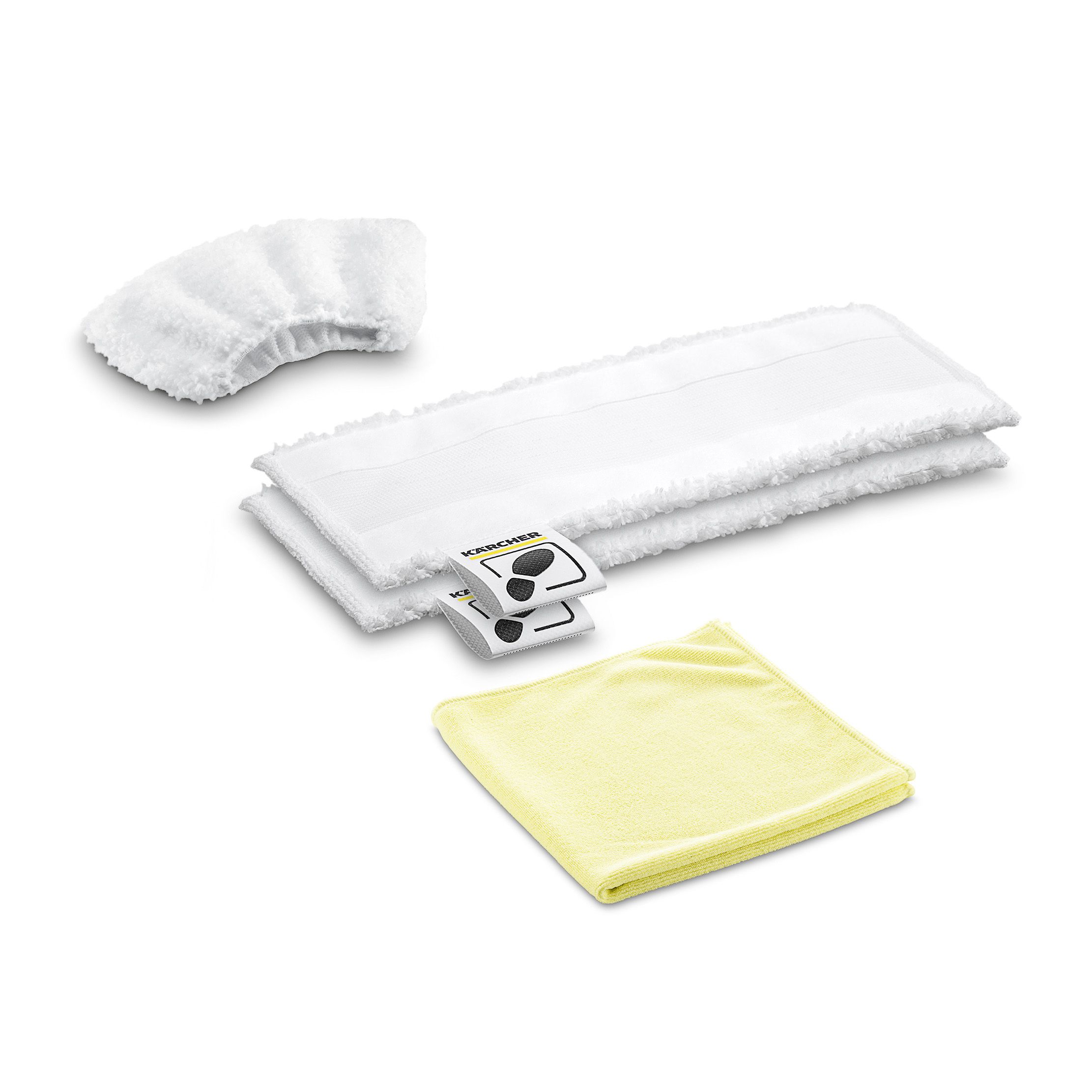 Kärcher Steam Cleaner Fitted Cleaning Cloth, Pack Of 4 | Compare The Build