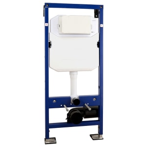 Abacus Wall Mounted WC Frame with Dual Flush Cistern - 1180 mm Price Comparisons | Compare The Build