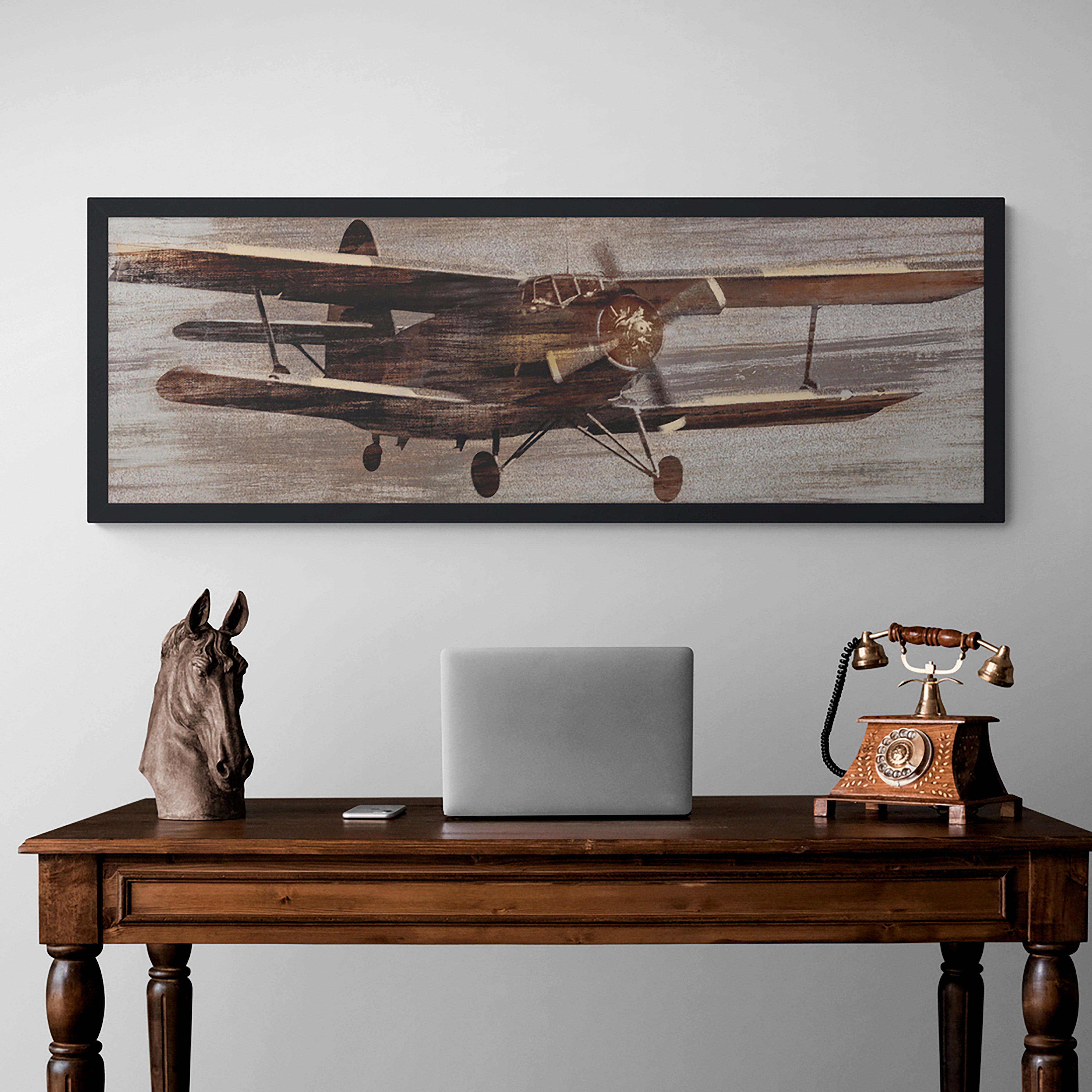 Flight Framed Print Black Price Comparisons | Compare The Build