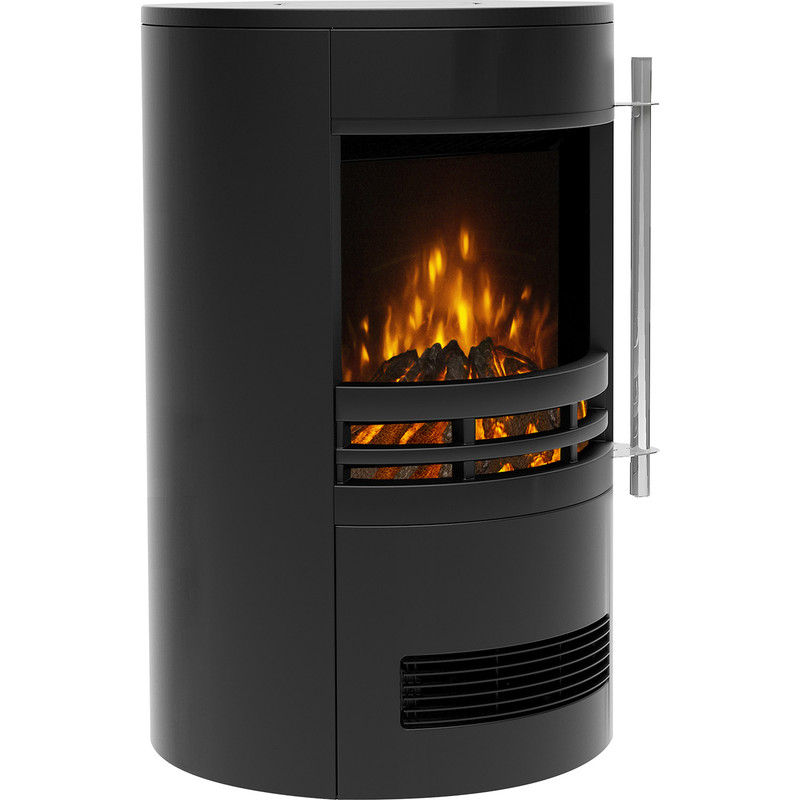 Tunstall Cylinder Electric Stove - Black Price Comparisons | Compare The Build
