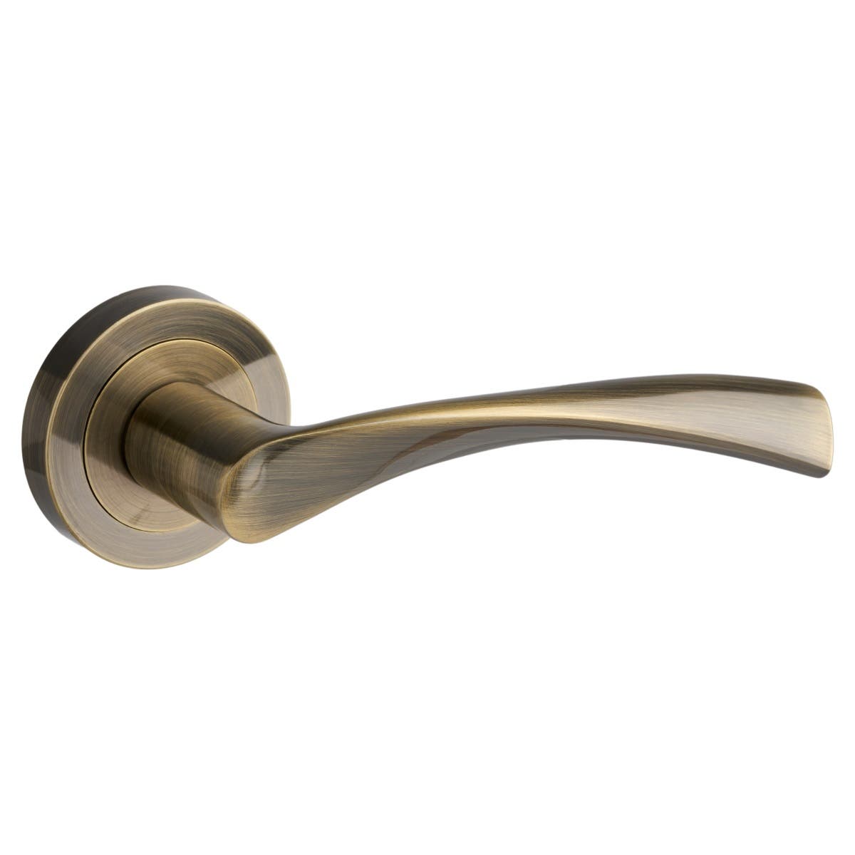 Marvel Lever On Rose Door Handle - Antique Brass (Pair) Price Comparisons | Compare The Build