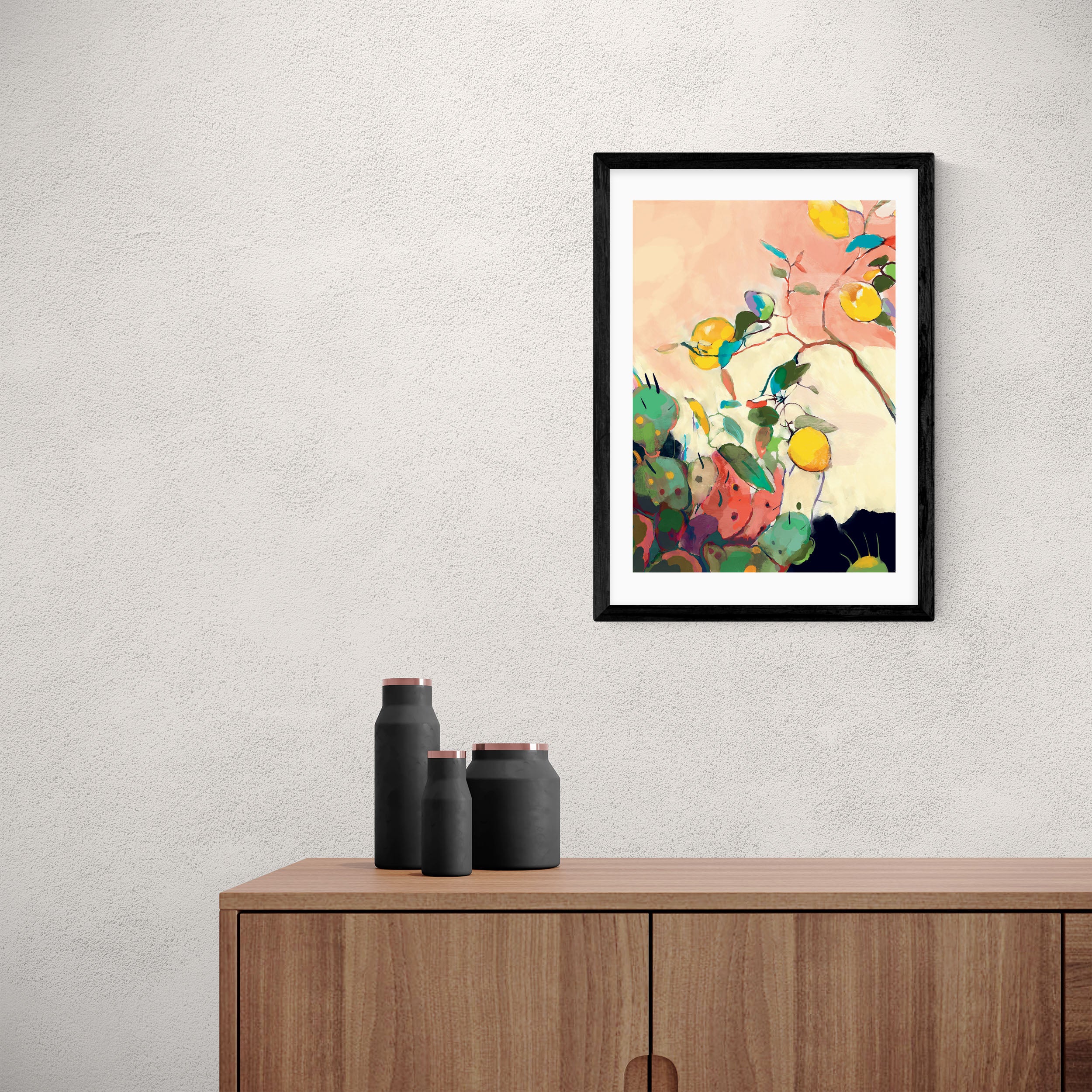 East End Prints Citrus and Cacti Print MultiColoured Price Comparisons | Compare The Build