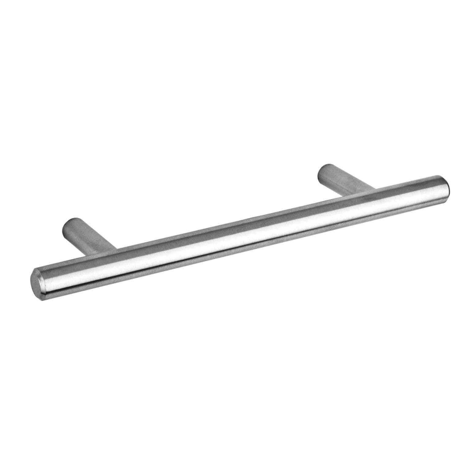 Stainless Steel 96mm T Bar Cabinet Pull Handle - Pack of 6 - Elite Knobs &amp; Handles | Compare The Build