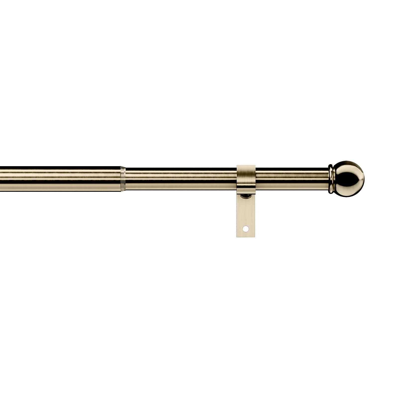 Antique Brass Metal Extendable Café Rod - 120-220cm (Dia 10-13mm) Price Comparisons | Compare The Build