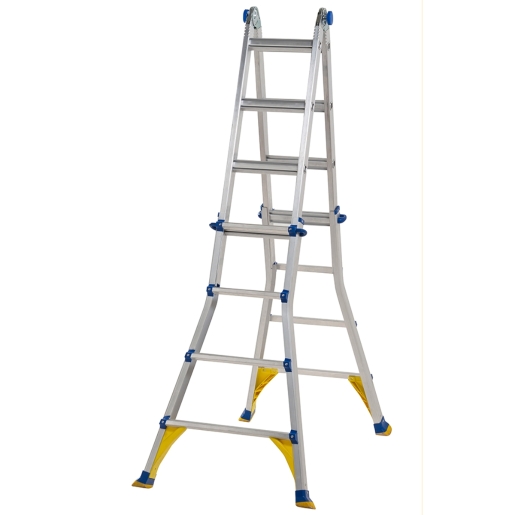 Werner 75064 Telescopic MULTI-PURPOSE Ladder 4 x 4 | Compare The Build