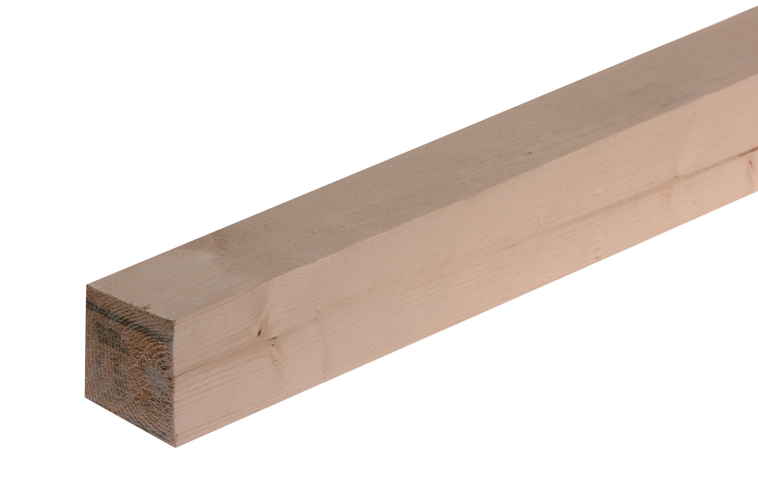 Metsä Wood Rough Sawn Timber (T)47mm (W)50mm (L)3000mm Price Comparisons | Compare The Build