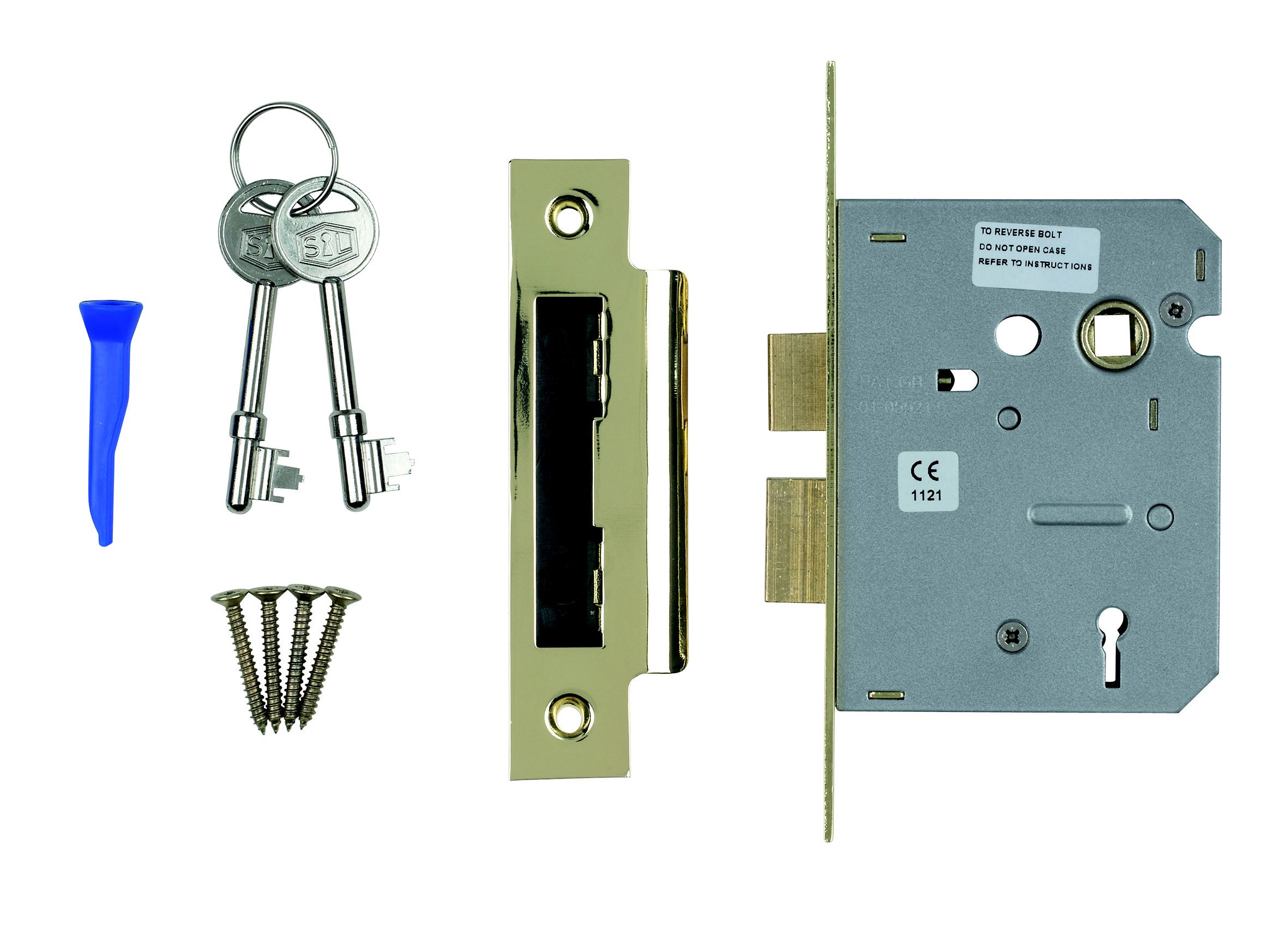 Skip20A 3Mortice Sashlock Brass Pl 76mm/ Price Comparisons | Compare The Build