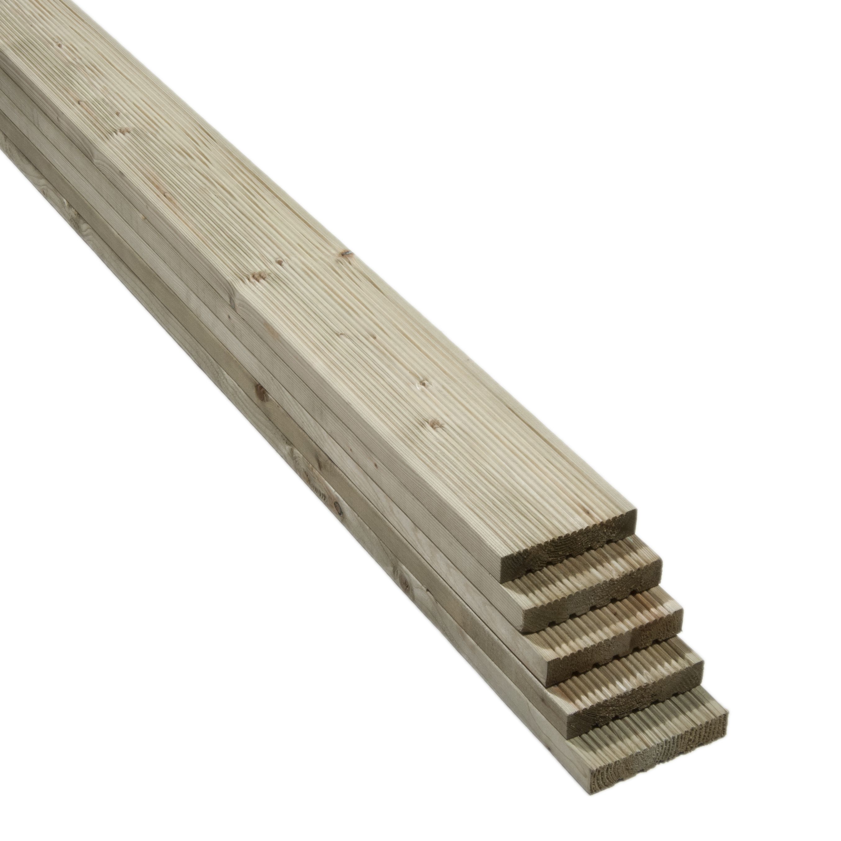 Value Softwood Deck Board (T)25mm (W)120mm (L)2400mm, Pack Of 5 Price Comparisons | Compare The Build