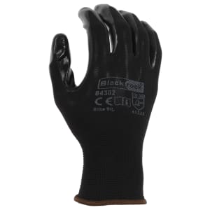 Blackrock Super Grip Black Nitrile Gloves - Size L/9 Price Comparisons | Compare The Build