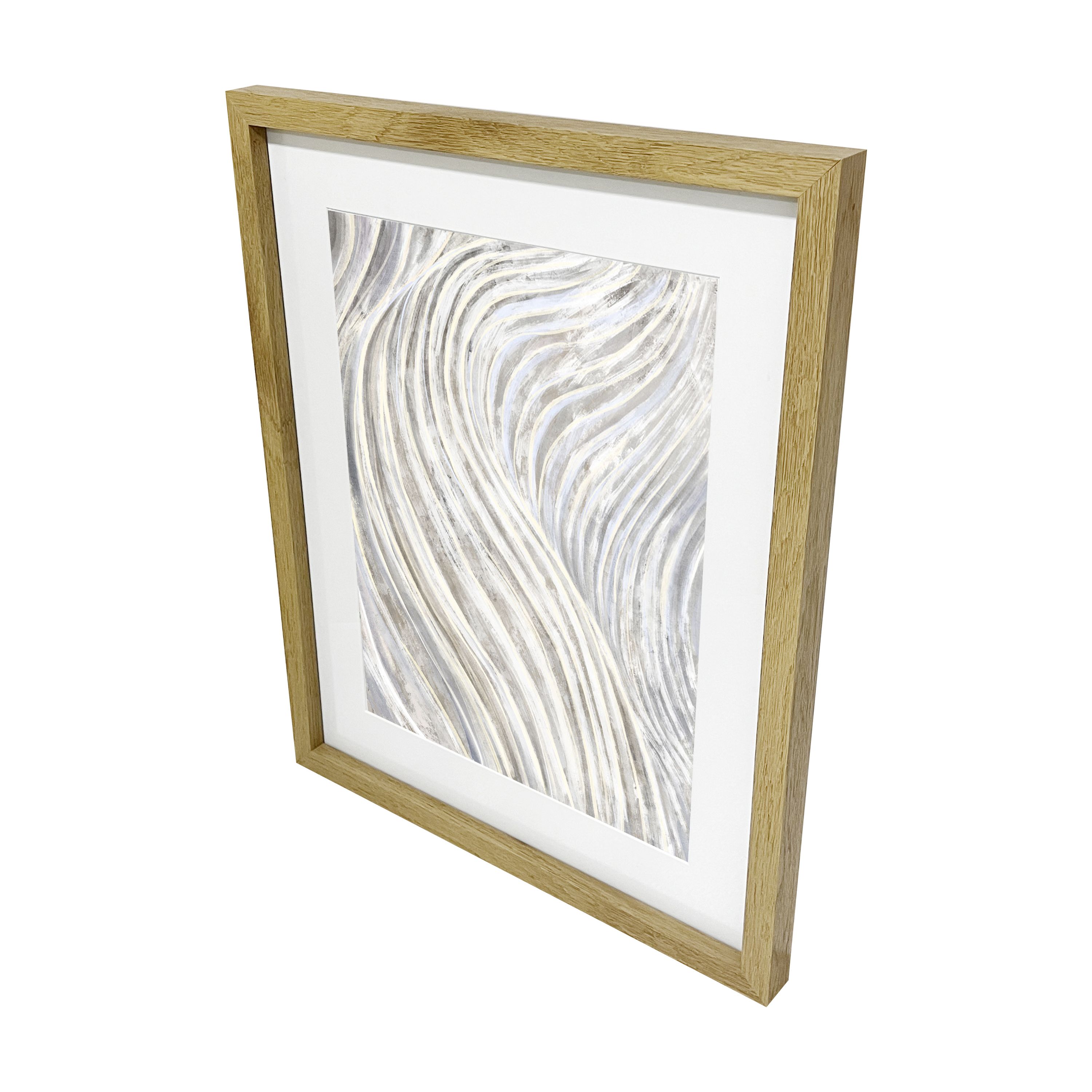 GoodHome Matt Oak Effect Plain Single Picture Frame (H)52.6Cm X (W)42.6Cm Price Comparisons | Compare The Build