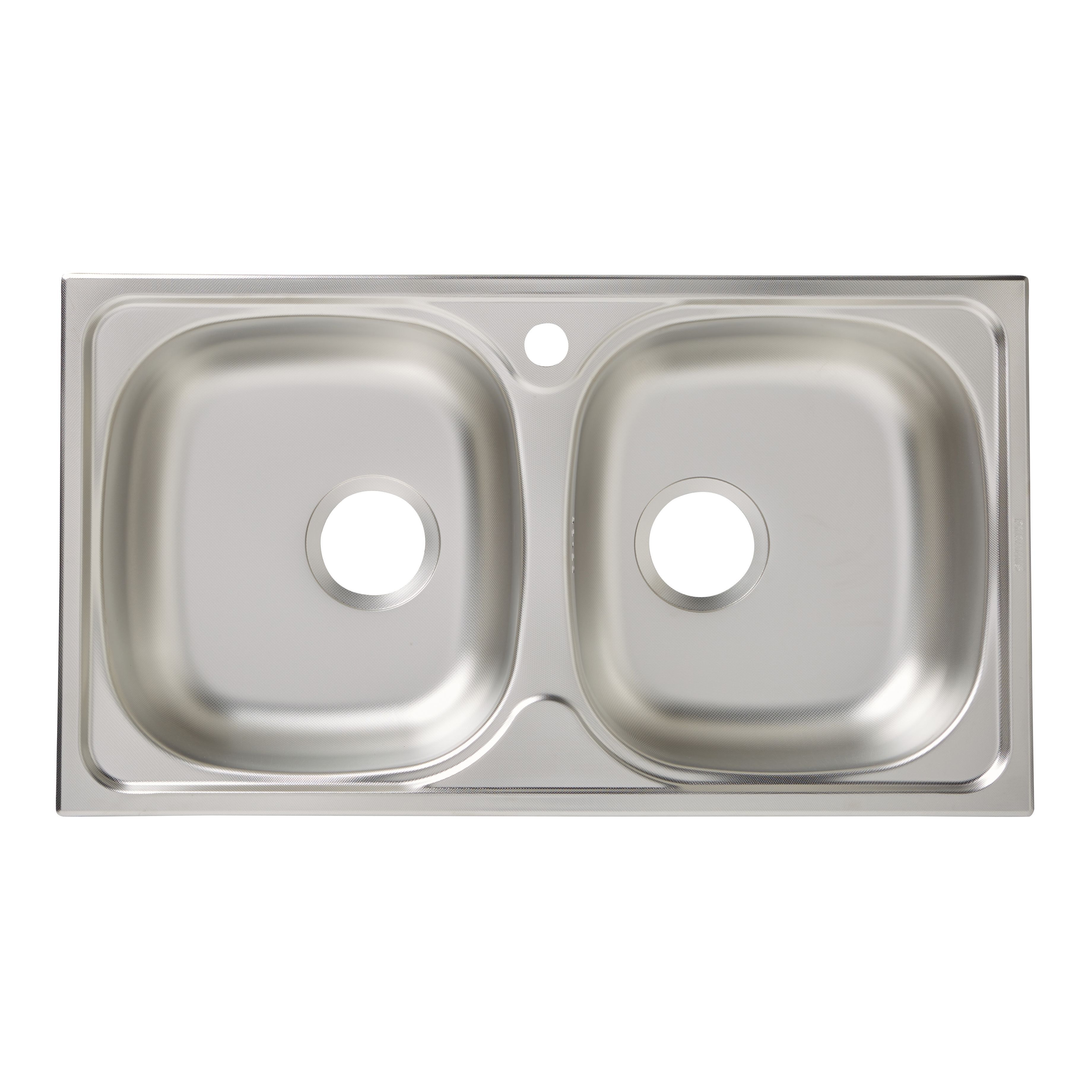 Bohm Stainless Steel Rectangular 2 Bowl Sink (W)435mm Price Comparisons | Compare The Build