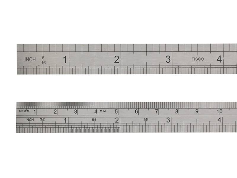 Fisco FSC712S 712S Stainless Steel Rule 300mm / 12in Price Comparisons | Compare The Build