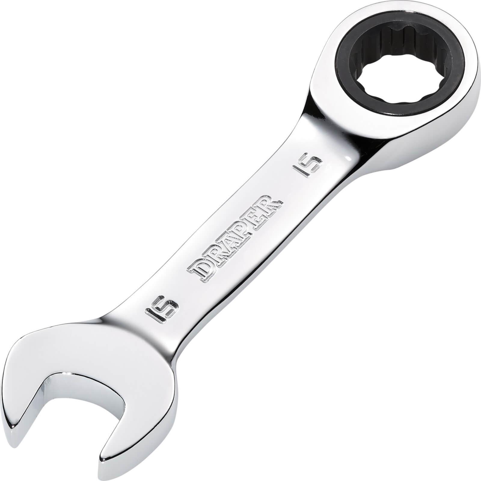 Draper Hi-Torq Stubby Ratchet Combination Spanner 15mm Price Comparisons | Compare The Build