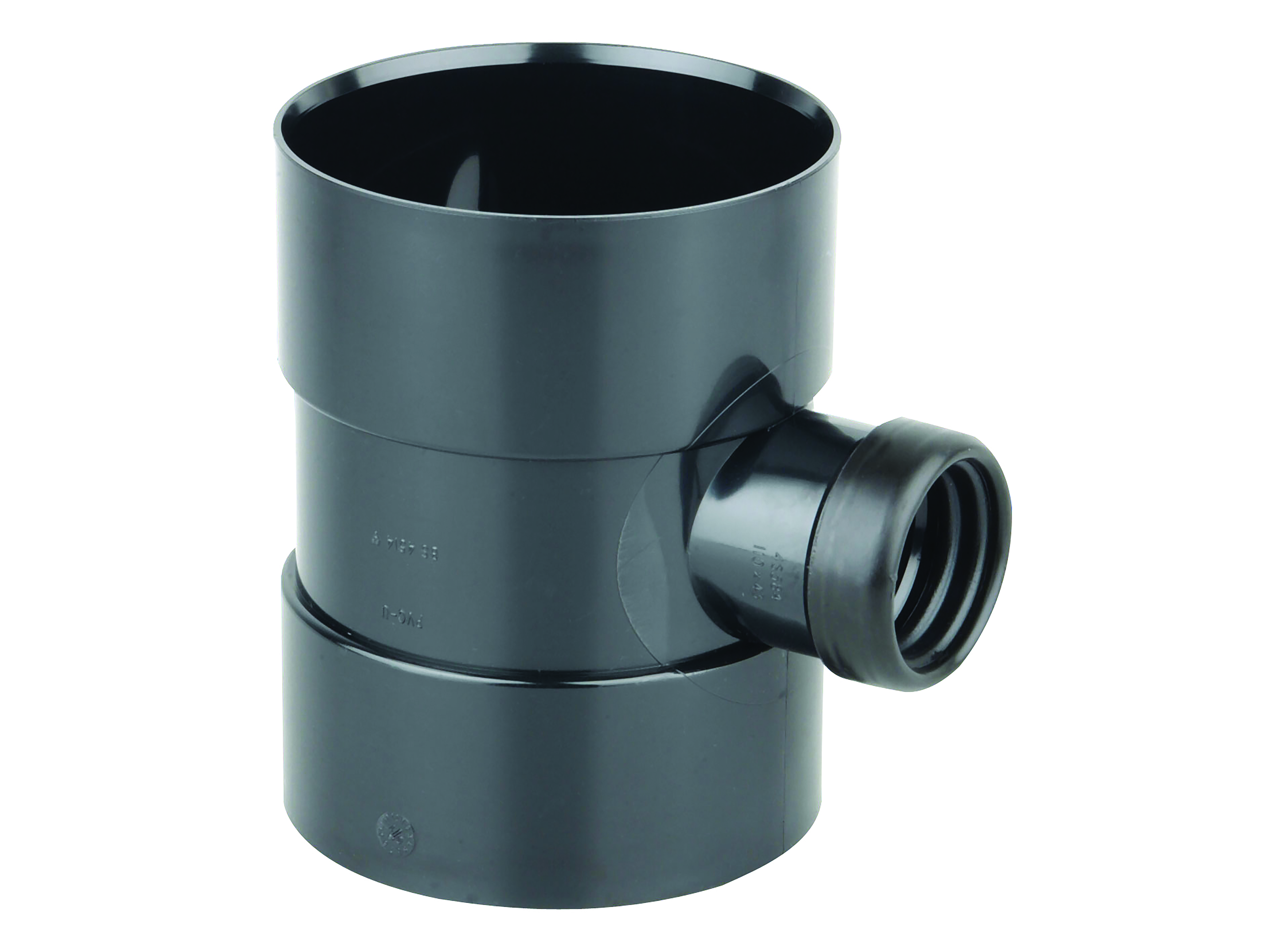 Wavin OsmaSoil D/SW bossed pipe (ring seal) 110mm black Price Comparisons | Compare The Build