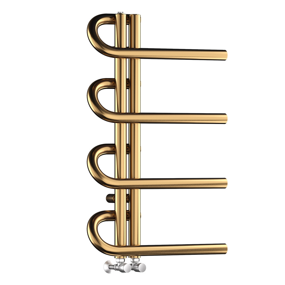 DQ Jango Stainless Steel Rail, Brass Lacquer, 775x500mm Price Comparisons | Compare The Build