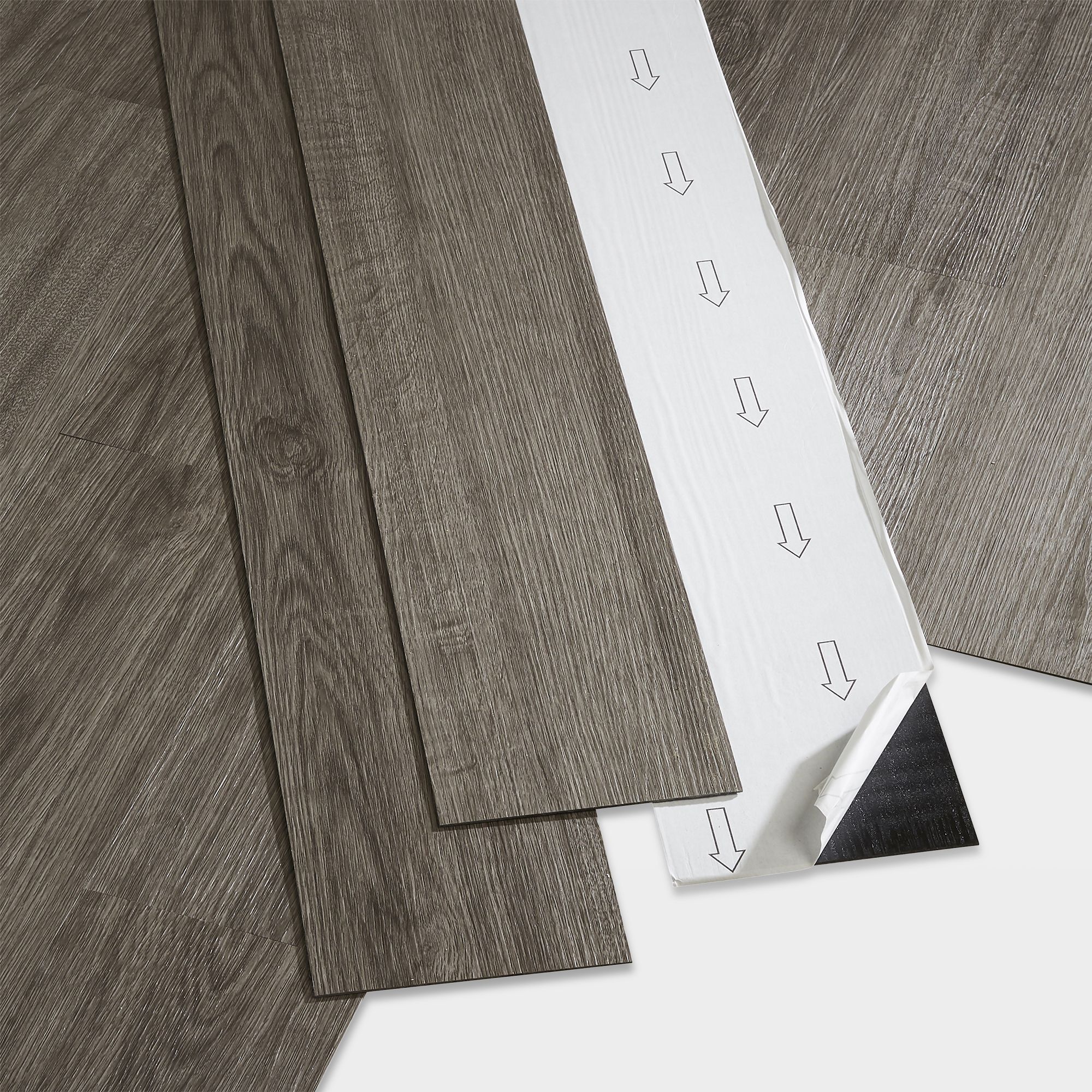 GoodHome Poprock Grey Wood Planks Wood Effect Self Adhesive Vinyl Plank, Pack Of 7 Price Comparisons | Compare The Build