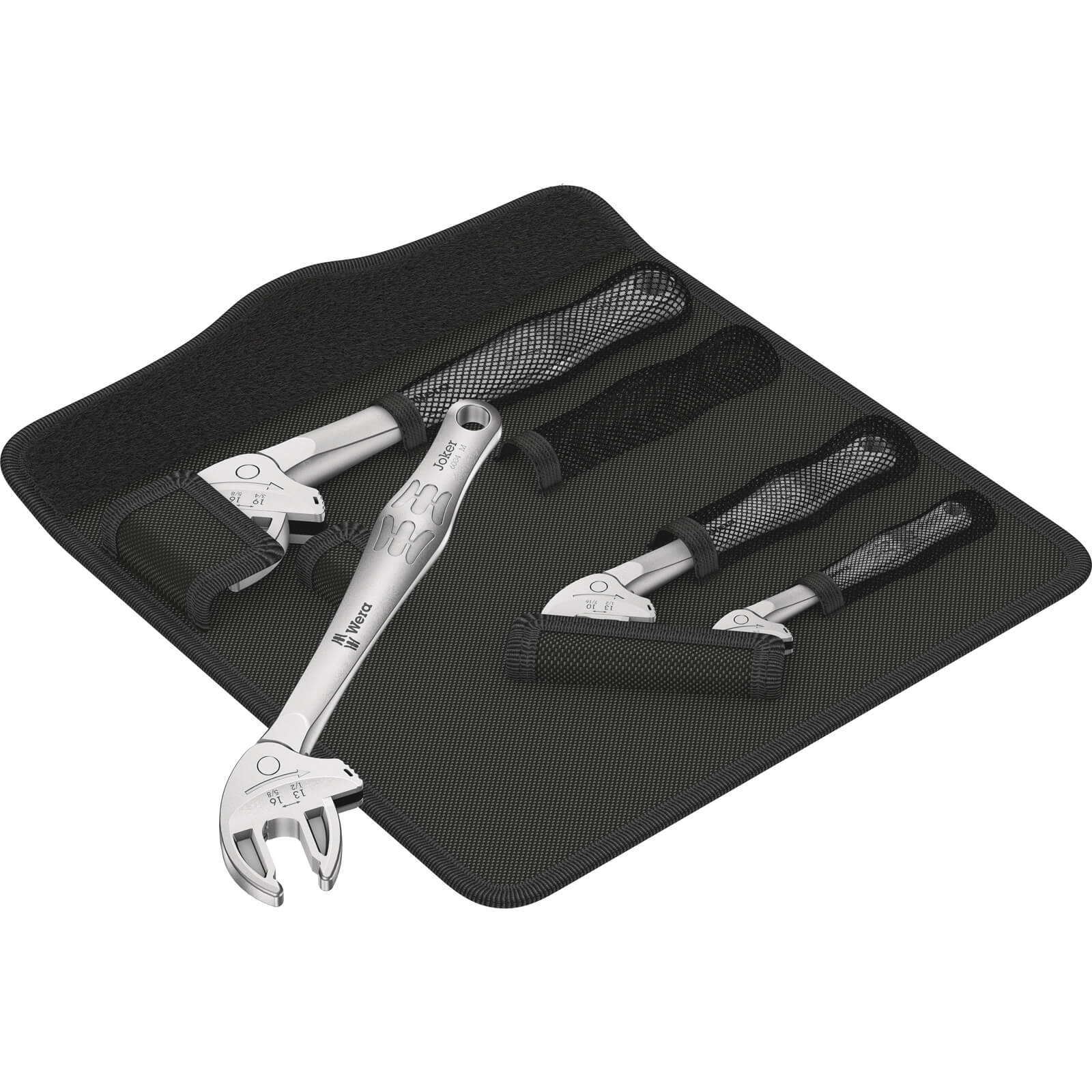 Wera 4 Piece 6004 Joker Self Setting Adjustable Spanner Set | Compare The Build