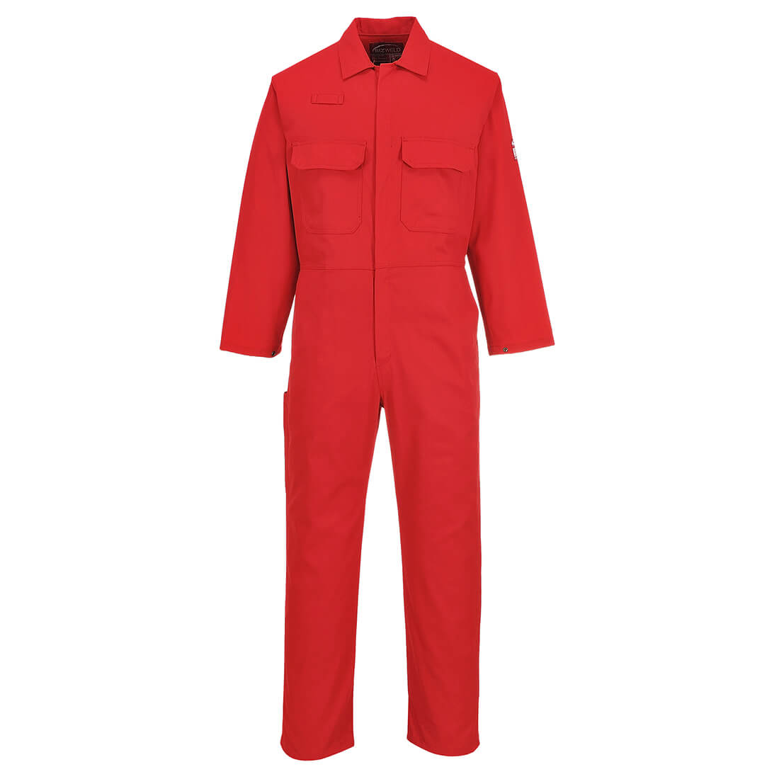 Biz Weld Mens Flame Resistant Overall Red XL 34" | Compare The Build