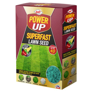 Doff Power Up Nitro Coat Fast Acting Lawn Seed - 40sqm 1kg Price Comparisons | Compare The Build