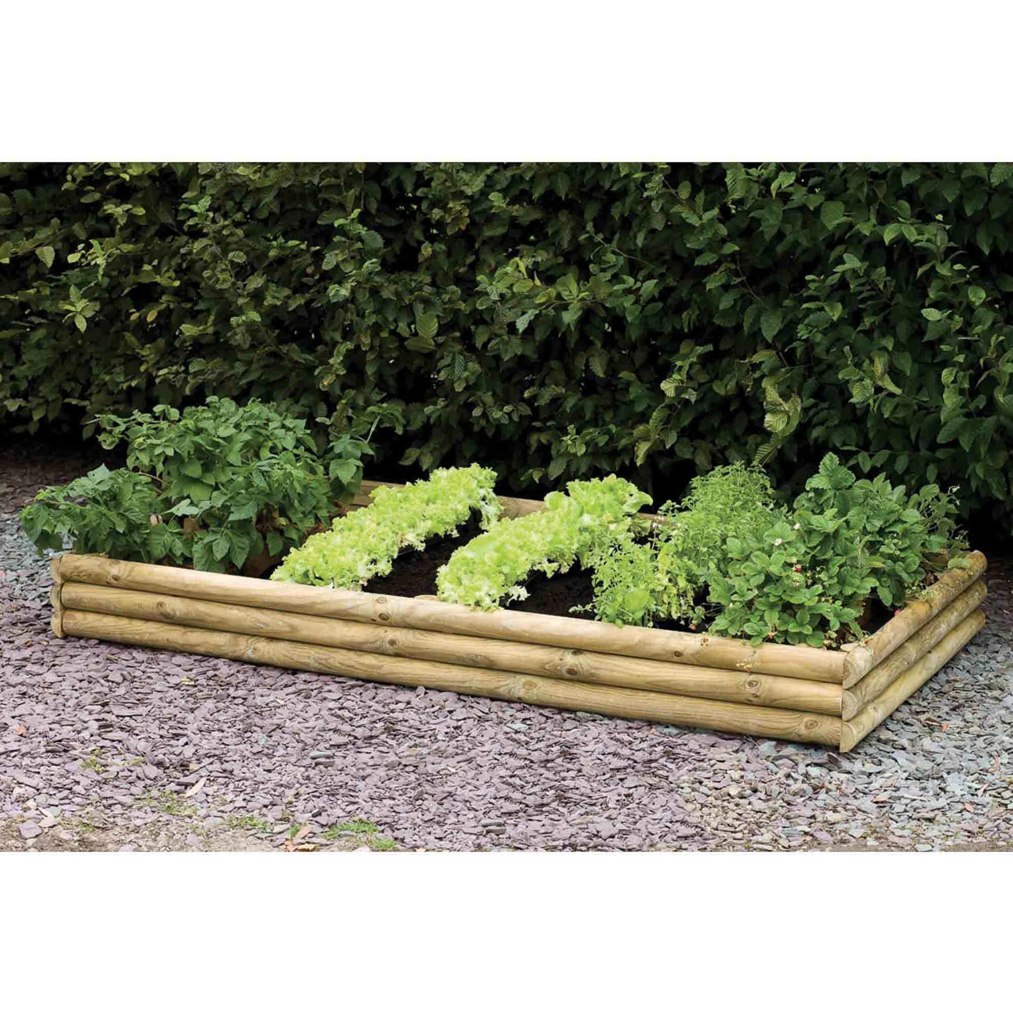 Forest Garden 21 X 204 X 104 Wood Raised Bed Kit Price Comparisons | Compare The Build