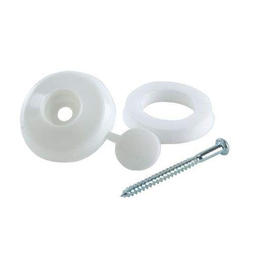 Corotherm 10mm White Super Roof Fixing Buttons - Pack of 10 76567 Price Comparisons | Compare The Build