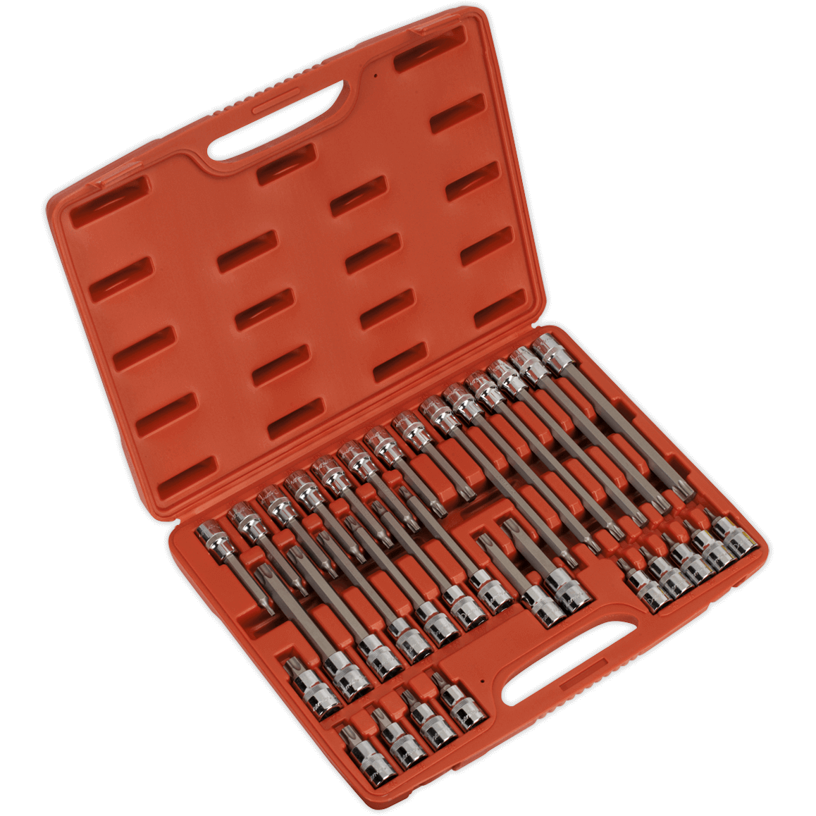 Sealey 32 Piece 1/2" Drive Torx Socket Bit Set 1/2" | Compare The Build