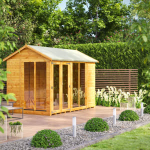 Power Sheds 10 x 6ft Apex Shiplap Dip Treated Summerhouse Price Comparisons | Compare The Build