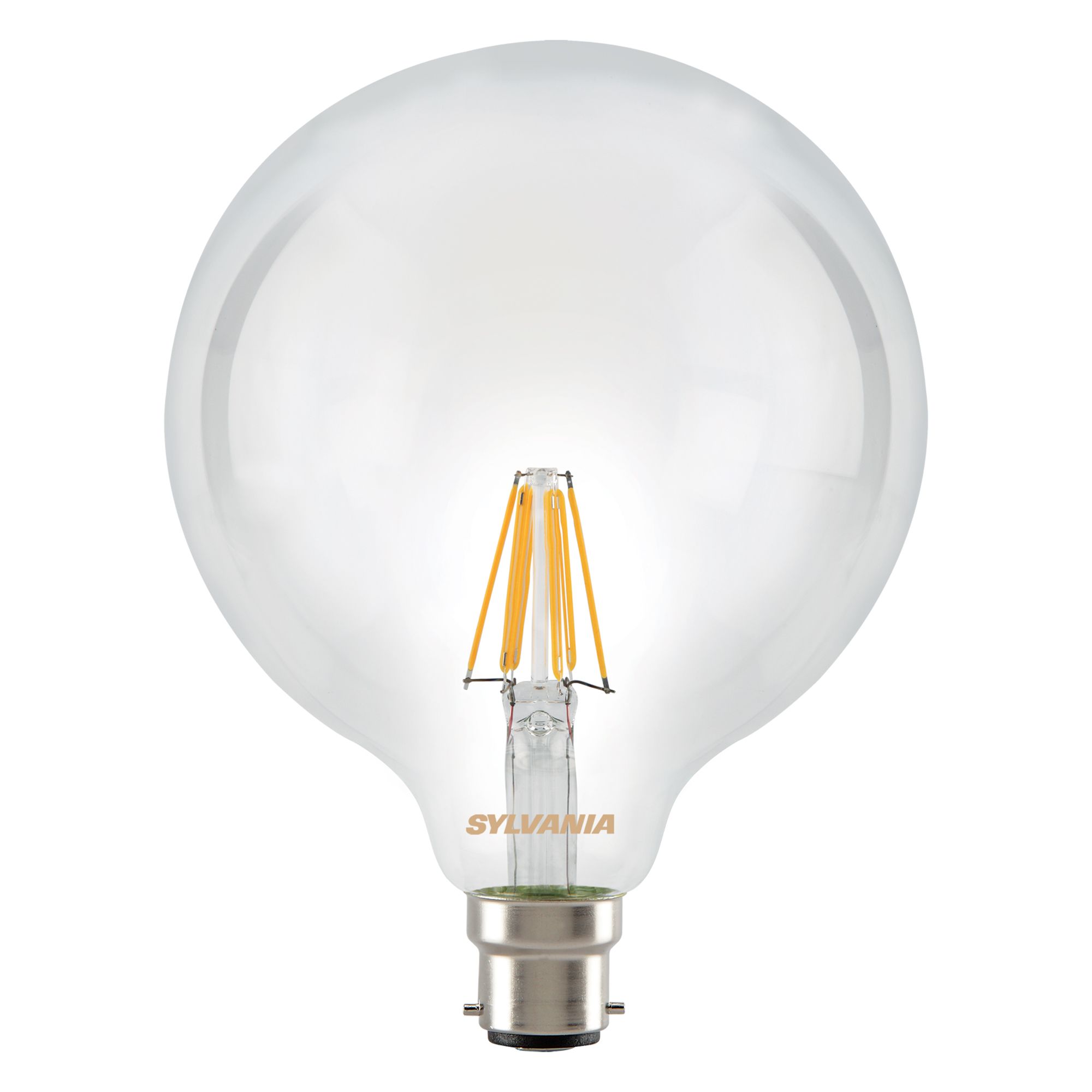 Sylvania B22 8W 1000Lm Round Led Filament Light Bulb Price Comparisons | Compare The Build