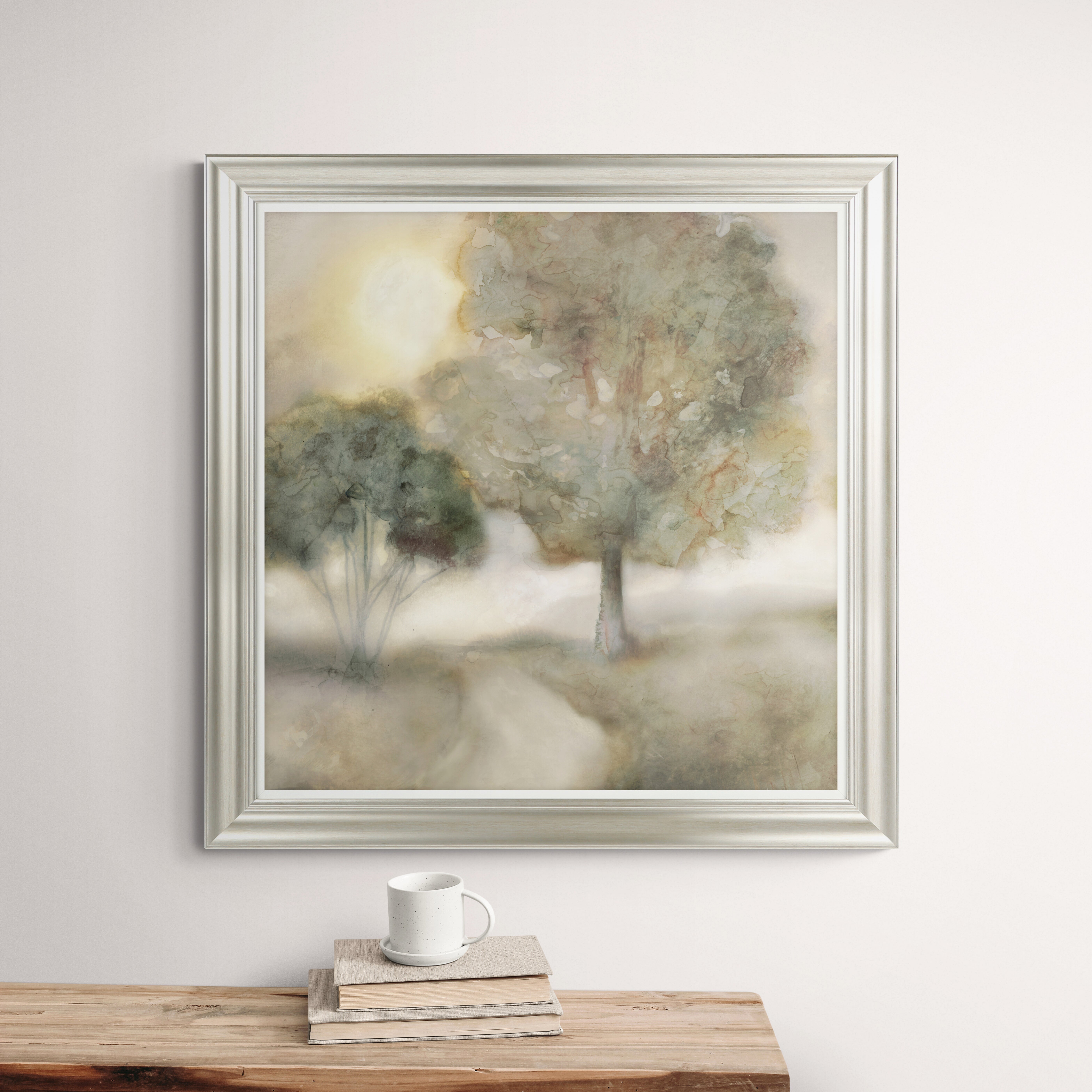 Misty Morning by Edward Selkirk Framed Print Natural Price Comparisons | Compare The Build