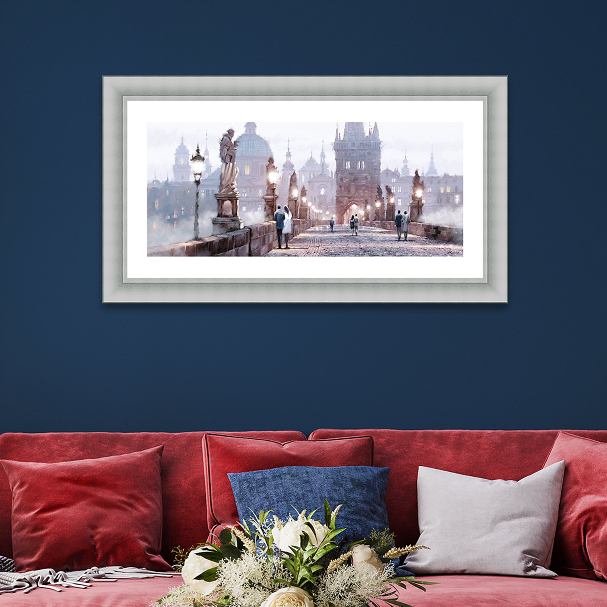 The Art Group Charles Bridge Framed Print MultiColoured Price Comparisons | Compare The Build