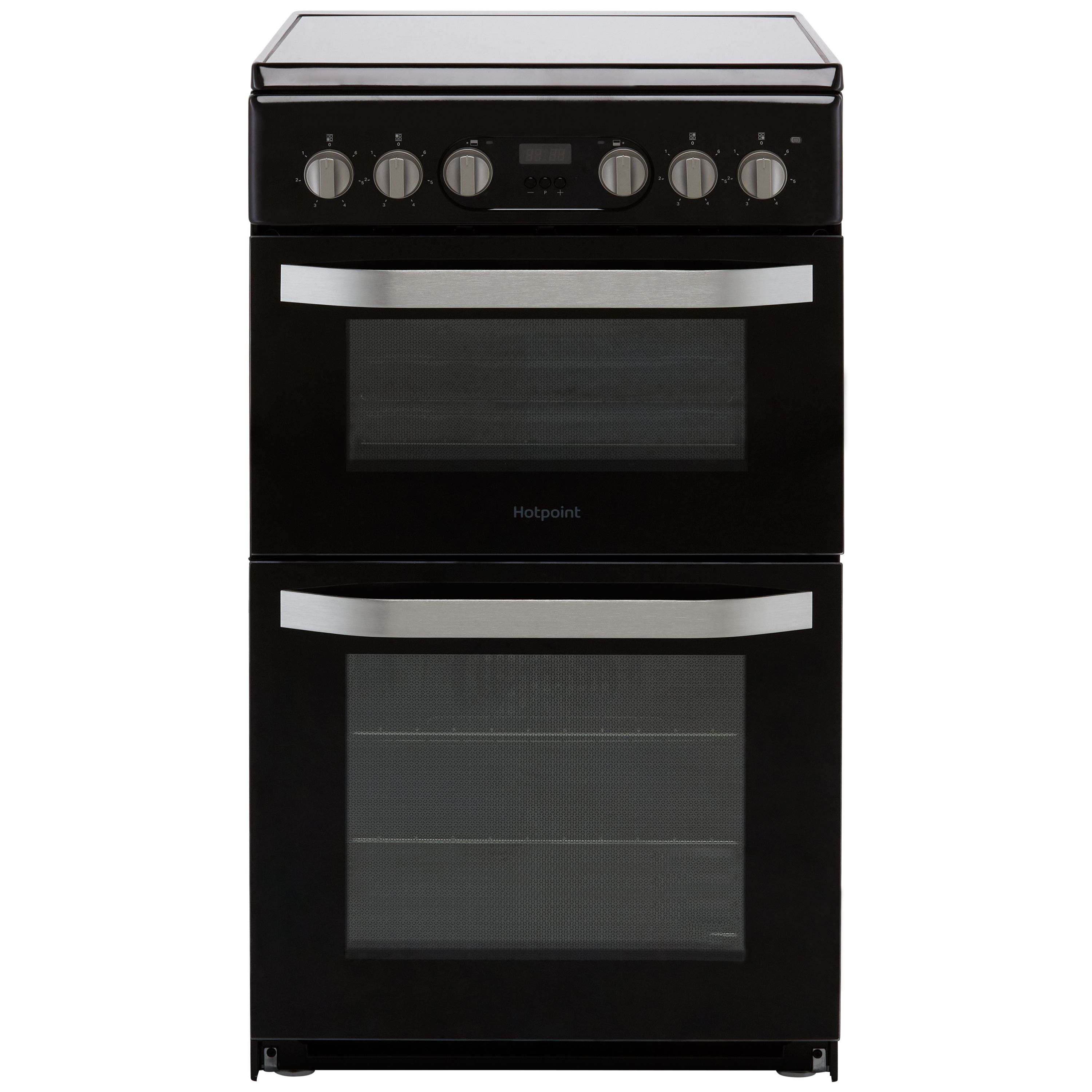 500mm Double Electric Oven Ceramic Hob Black Price Comparisons | Compare The Build